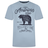 KAM American Bear Print T-Shirt