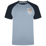 KAM Raglan Tokyo Print T-Shirt
