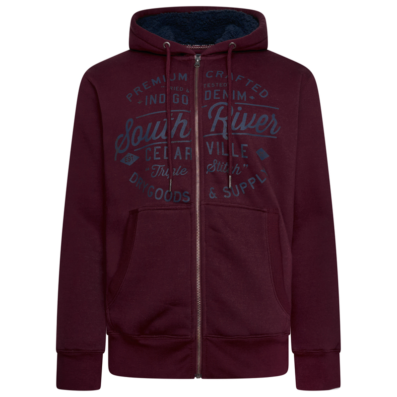 KAM South River Sherpa Lined Hoody