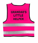 "Grandad's Little Helper" Hi-Vis Kids Vest