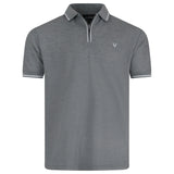 JJ Willis Short Sleeve Zip Polo Shirt