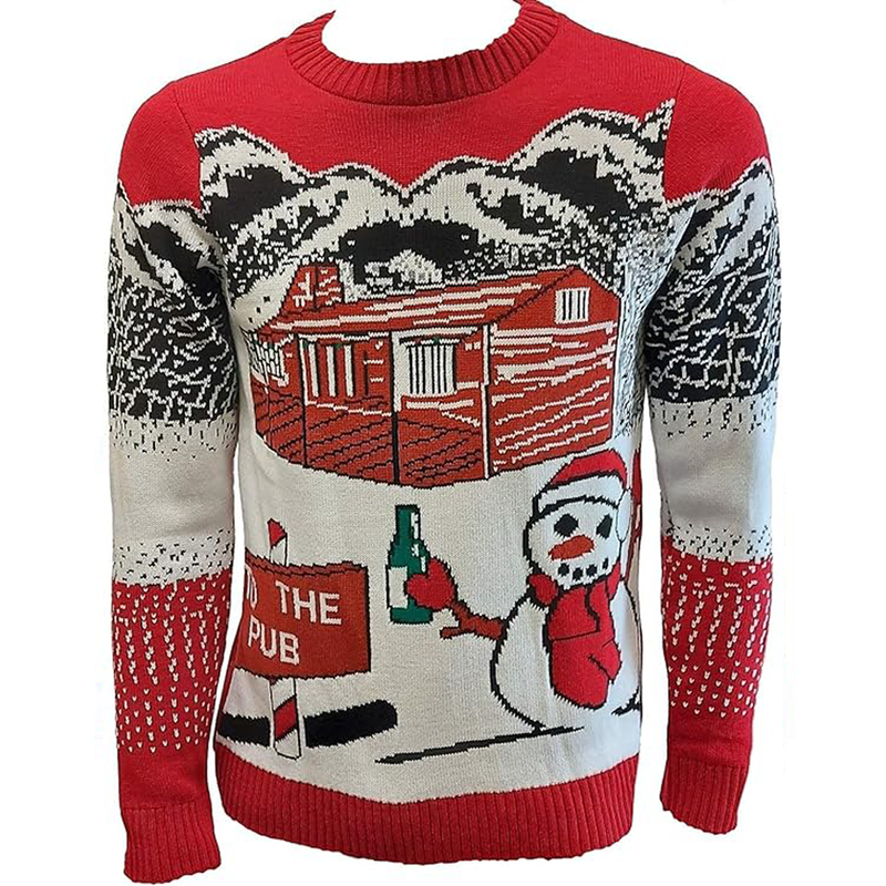 Christmas jumper to the 2025 pub