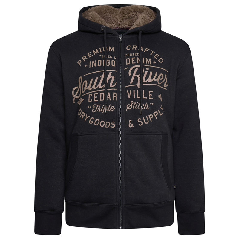 KAM South River Sherpa Lined Hoody
