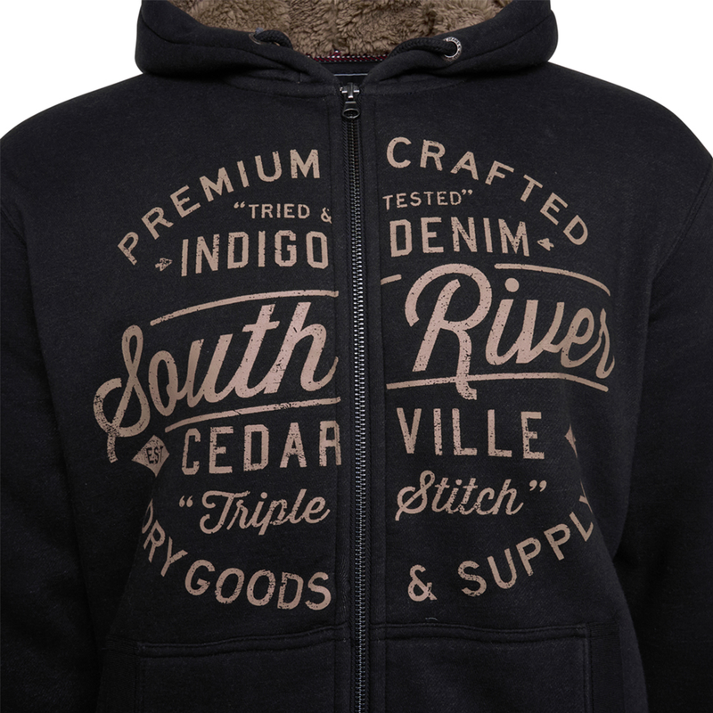 KAM South River Sherpa Lined Hoody