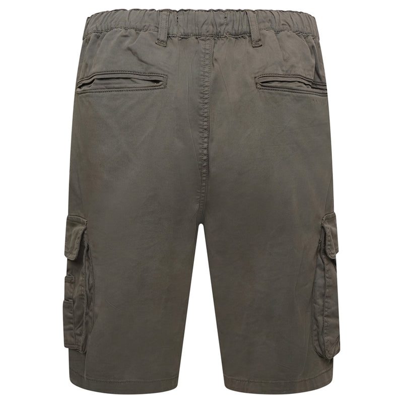 KAM Elasticated Cargo Shorts