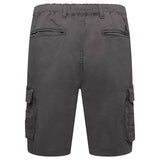 KAM Elasticated Cargo Shorts