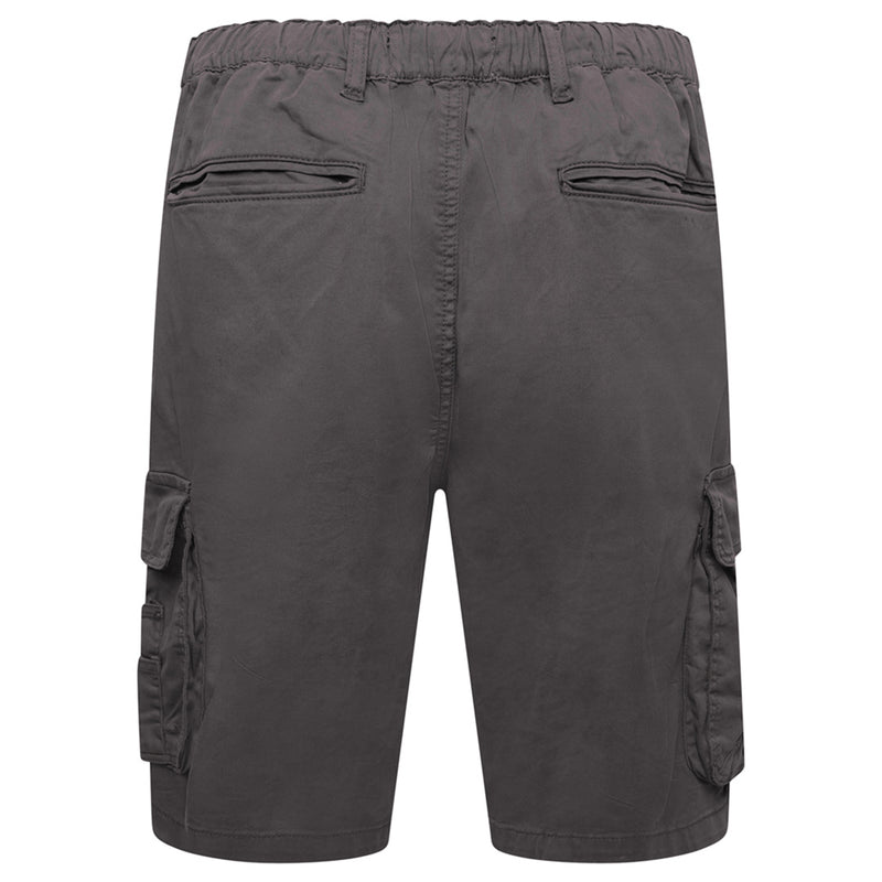 KAM Elasticated Cargo Shorts