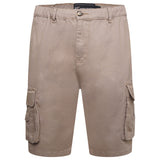 KAM Elasticated Cargo Shorts