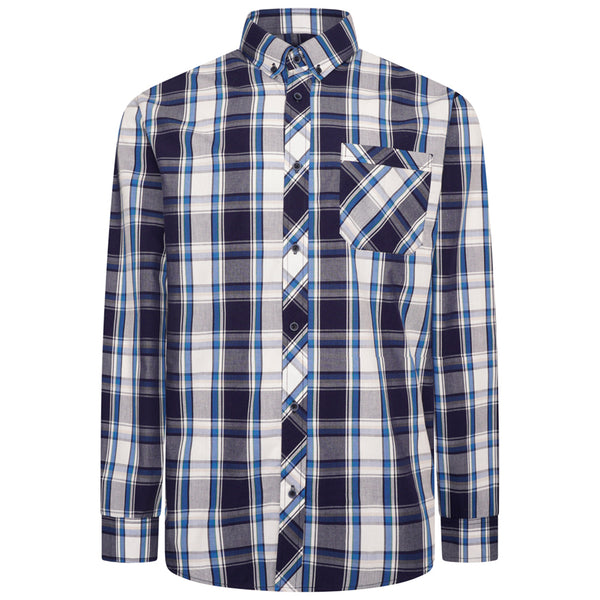 KAM Long Sleeve Check Shirt 6301