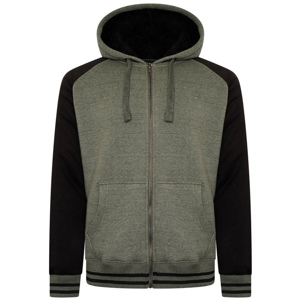 KAM Raglan Sherpa Hoody