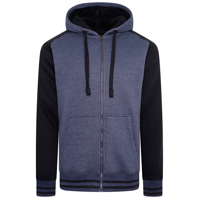 KAM Raglan Sherpa Hoody