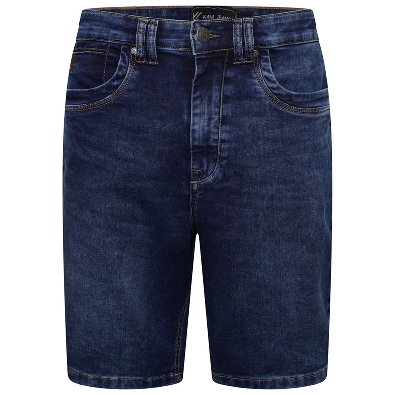 KAM Knitted Denim Shorts