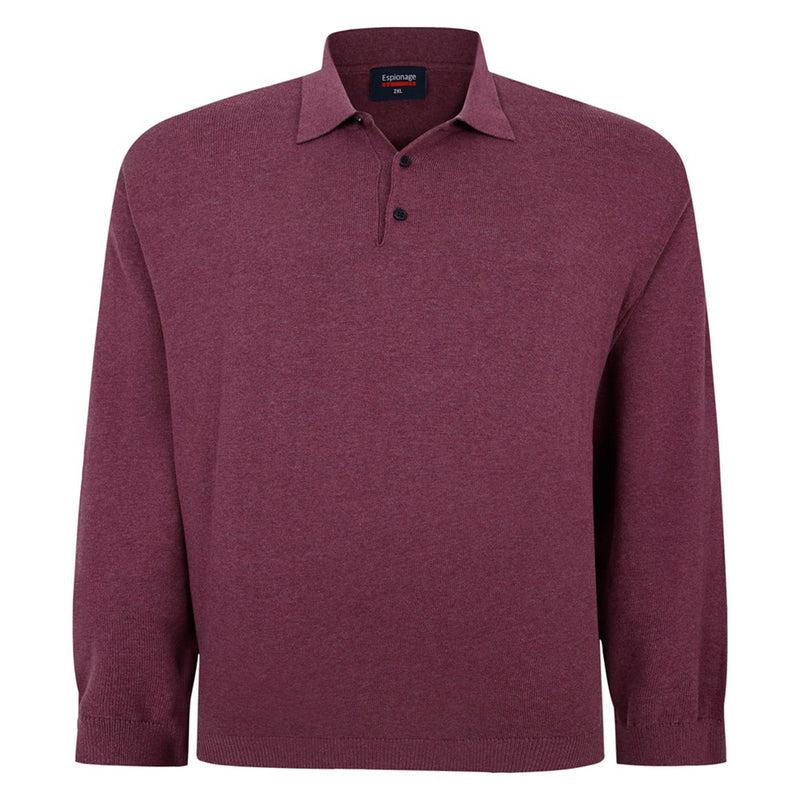 Espionage Knitted Polo Jumper