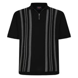 Espionage Striped Knitted Polo
