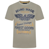 KAM California Finest Goods Printed T-Shirt