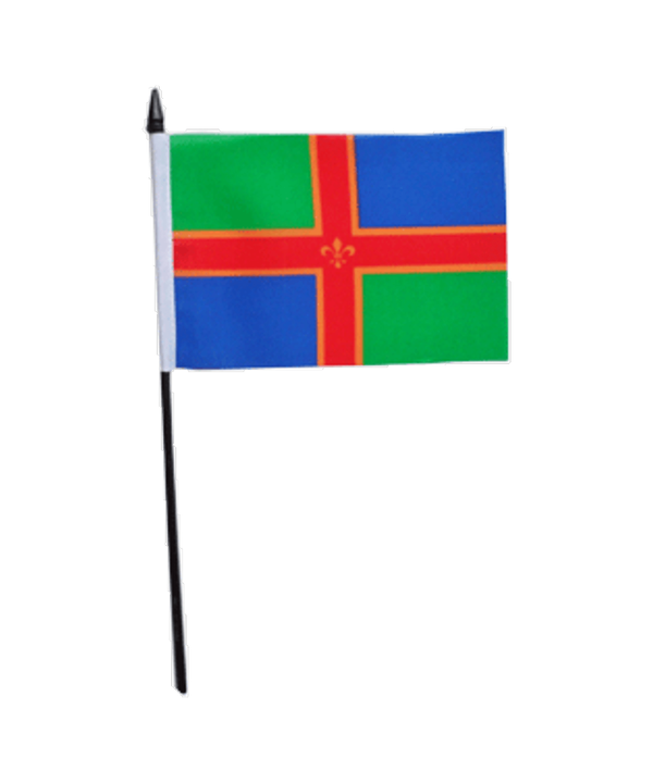 Lincolnshire Small Table Flag