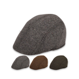 Mens Padded Flat Cap