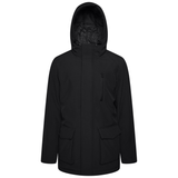 KAM Long Quilted Soft Shell Coat