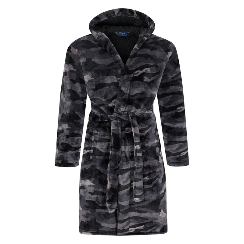Espionage Sherpa Fleece Dressing Gown