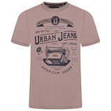 KAM Urban Jeans Print T-Shirt