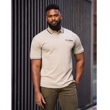 KAM Geo Print Polo Shirt