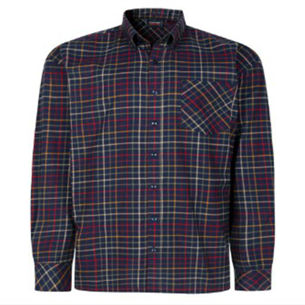 Espionage Long Sleeved Brushed Check Shirt