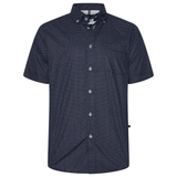 KAM Mens Geo Print Shirt
