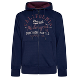 KAM California Zip Thru Hoody