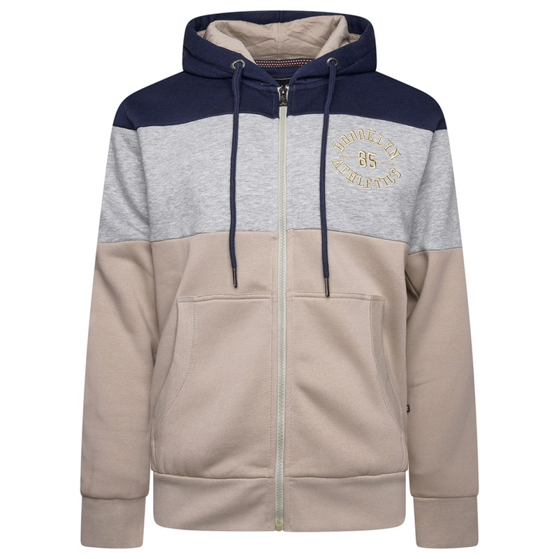 KAM Cut & Saw Brooklyn Zip Thru Hoody