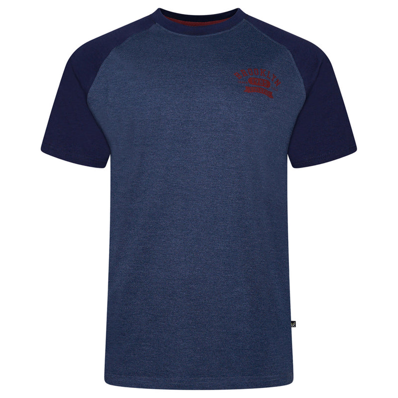 KAM Raglan Brooklyn Print T shirt