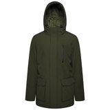 KAM Long Quilted Soft Shell Coat