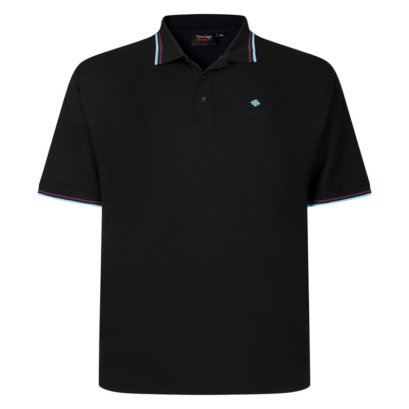 Espionage Tipped Pique Polo Shirt