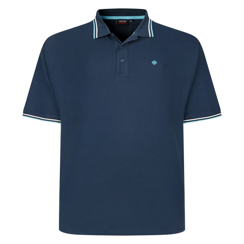 Espionage Tipped Pique Polo Shirt
