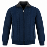 Charles Norton Full Zip Chenille Cardigan Calgary