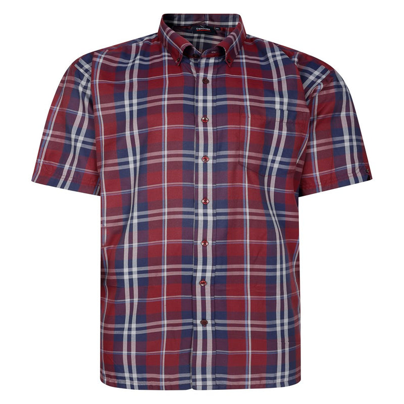 Espionage Short Sleeved Check Shirt