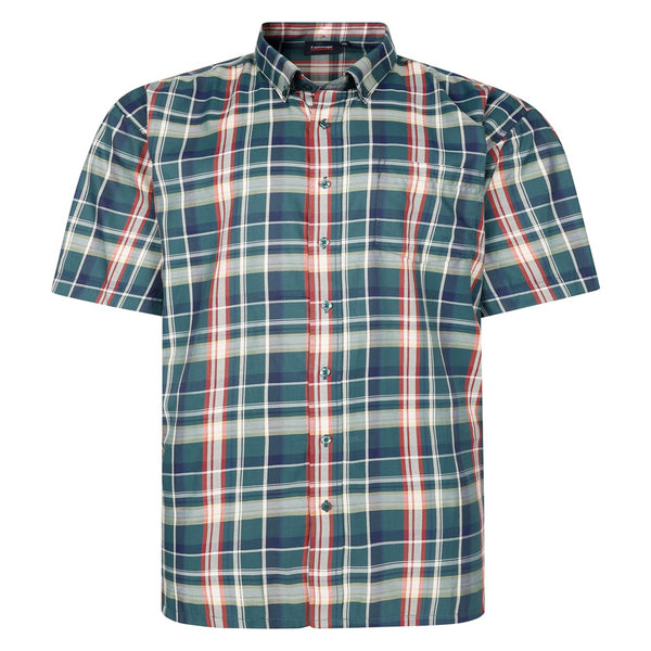 Espionage Short Sleeved Check Shirt