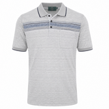 Riverton Polo Shirt Striped Accent