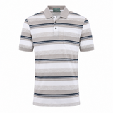 Riverton Polo Shirt Stripe Pattern