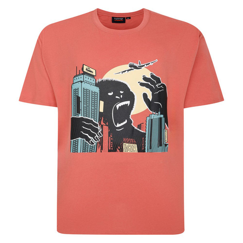 Espionage Kong Print T-Shirt