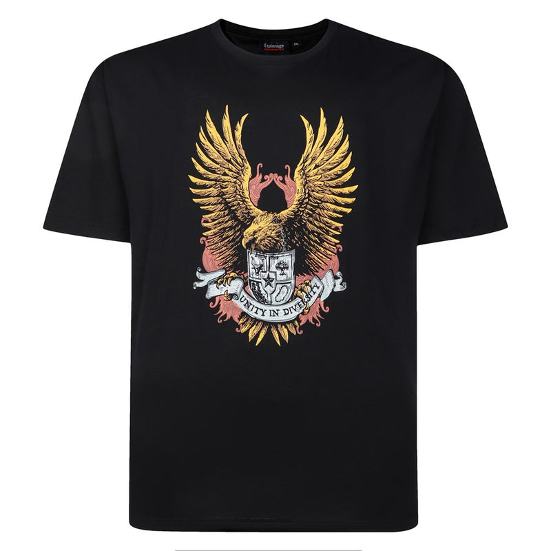 Espionage Eagle Printed T-Shirt