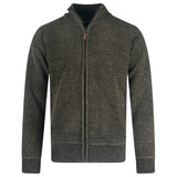 Charles Norton Full Zip Fleece Lined Sweater