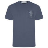 KAM Snake Printed T-Shirt