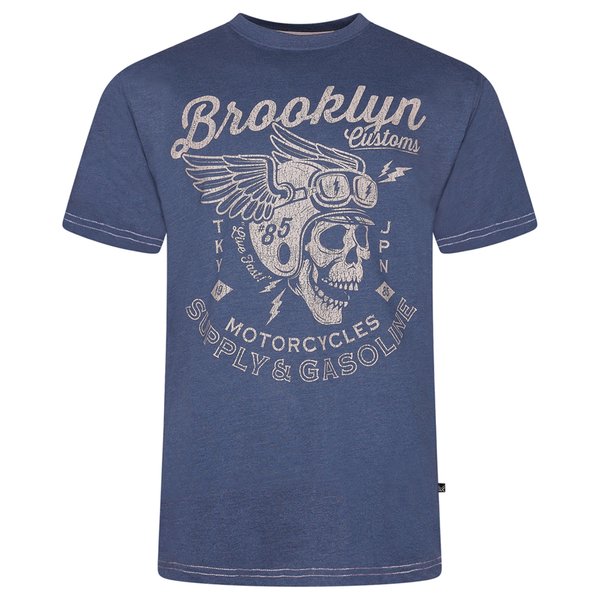 KAM Brooklyn themed Print T shirt
