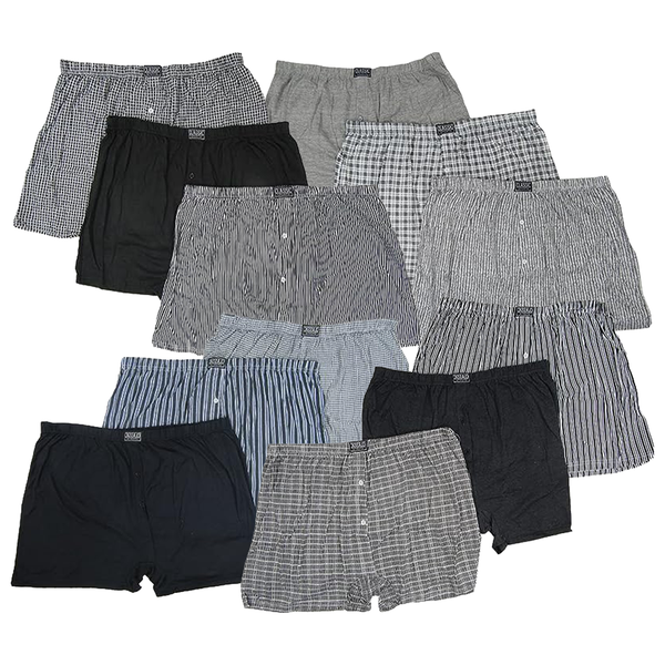 Jersey Pattern Boxers (Pack of 3)