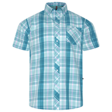 KAM Short Sleeve Summer Check Shirt