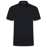 KAM Men's Plain Stretch Polo Shirt