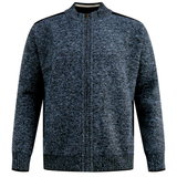 D555 Knitted Zip Up Fleece Cardigan Cardigan