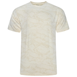 KAM Mens Sport Active Distressed Print Tee