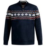 D555 1/4 Zip Knit Sweatshirt