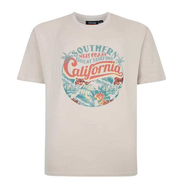 Espionage California Print T-shirt